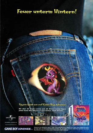 Spyro: Season of Ice Magazine Advertisement