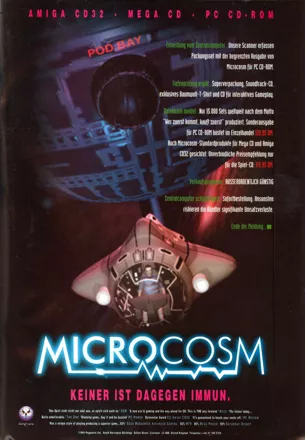 Microcosm Magazine Advertisement