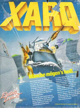XARQ: The Zimmerman Trenches Magazine Advertisement