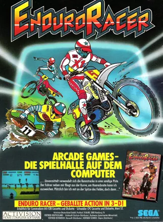 Enduro Racer Magazine Advertisement