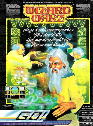 Wizard Warz Magazine Advertisement