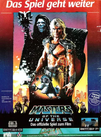 Masters of the Universe: The Movie Magazine Advertisement