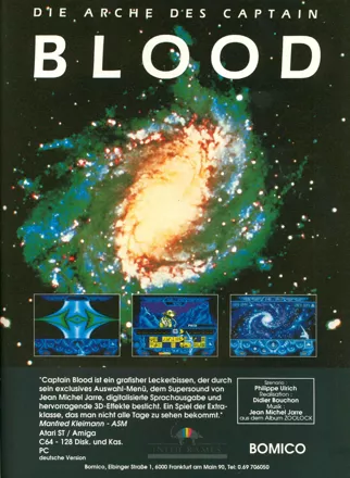 Captain Blood Magazine Advertisement