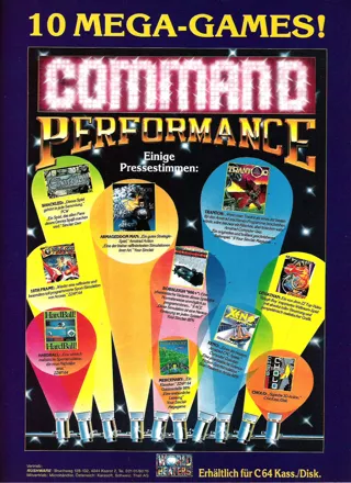 Command Performance Magazine Advertisement