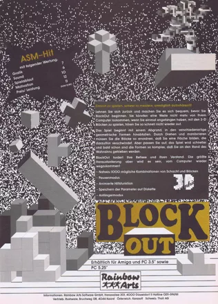 Blockout Magazine Advertisement