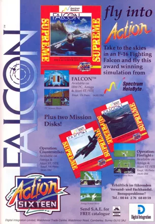 Falcon Magazine Advertisement
