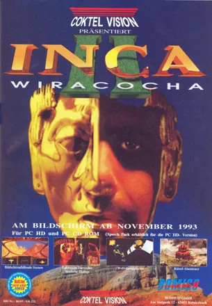 Inca II: Nations of Immortality Magazine Advertisement