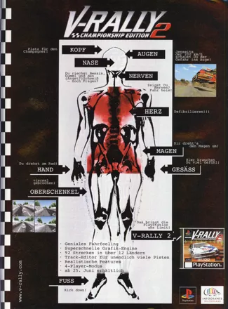 Need for Speed: V-Rally 2 Magazine Advertisement