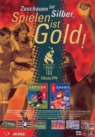 Olympic Games: Atlanta 1996 Magazine Advertisement