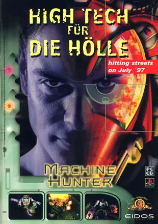 Machine Hunter Magazine Advertisement