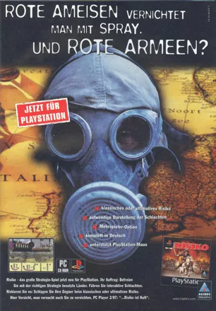 Risk: The Game of Global Domination Magazine Advertisement