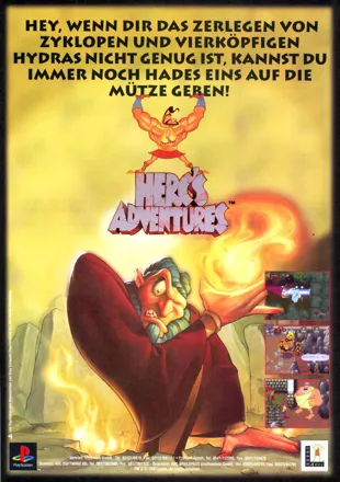 Herc's Adventures Magazine Advertisement