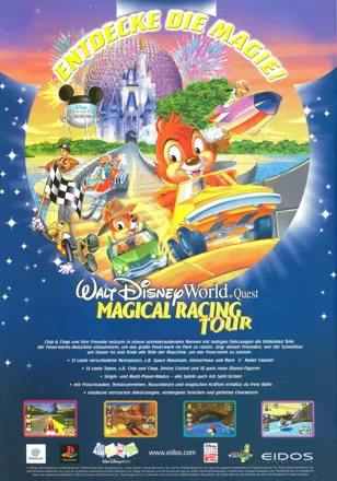 Walt Disney World Quest: Magical Racing Tour Magazine Advertisement