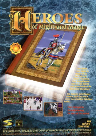 Heroes of Might and Magic Magazine Advertisement