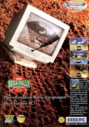 SEGA Rally Championship Magazine Advertisement