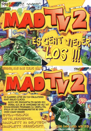 Mad TV 2 Magazine Advertisement