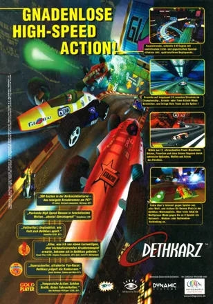 Dethkarz Magazine Advertisement