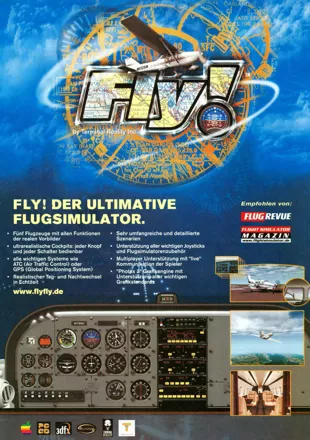 Fly! Magazine Advertisement