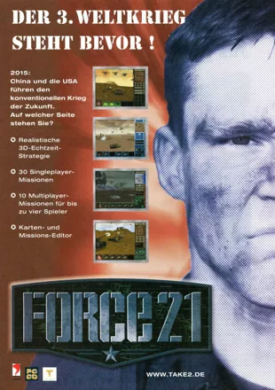 Force 21 Magazine Advertisement