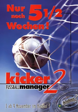 Kicker Fussballmanager 2 Magazine Advertisement