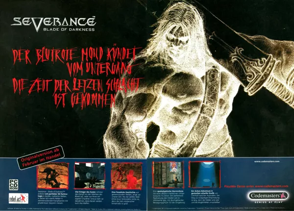 Blade of Darkness Magazine Advertisement