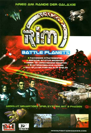 RIM: Battle Planets Magazine Advertisement