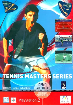 Tennis Masters Series Magazine Advertisement