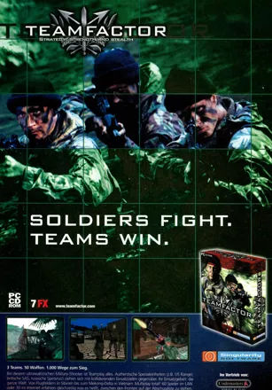 US Special Forces: Team Factor Magazine Advertisement