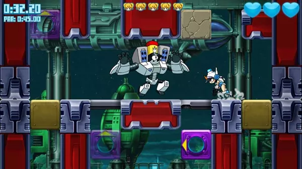 Mighty Switch Force! Hyper Drive Edition Screenshot