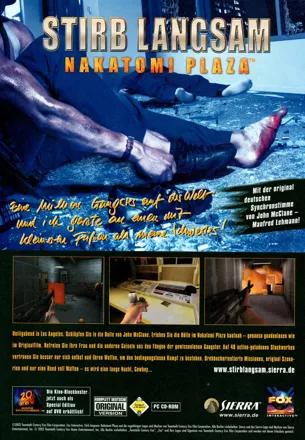Die Hard: Nakatomi Plaza Magazine Advertisement