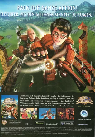 Harry Potter: Quidditch World Cup Magazine Advertisement