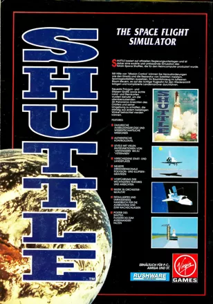 Shuttle: The Space Flight Simulator Magazine Advertisement