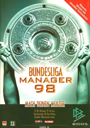 Bundesliga Manager 98 Magazine Advertisement