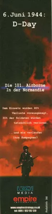 101: The Airborne Invasion of Normandy Magazine Advertisement Part 3