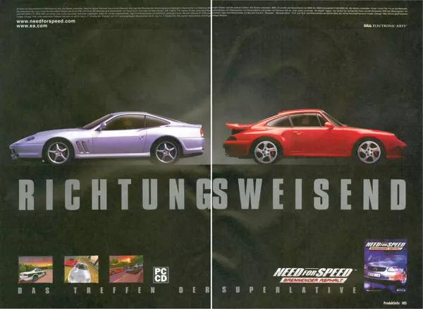Need for Speed: High Stakes Magazine Advertisement
