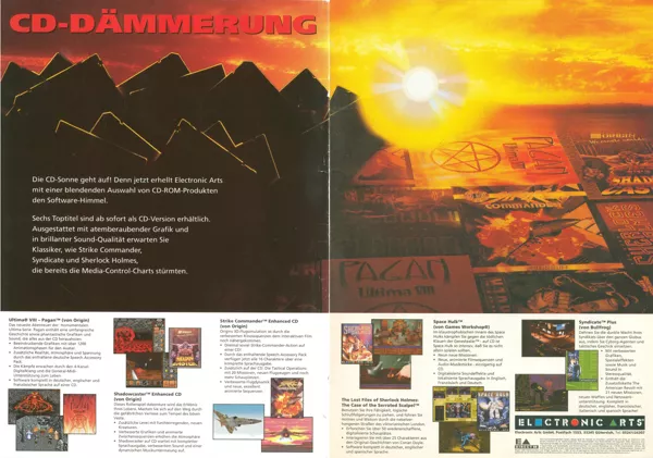 Strike Commander: CD-ROM Edition Magazine Advertisement