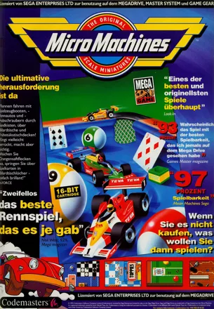 Micro Machines Magazine Advertisement