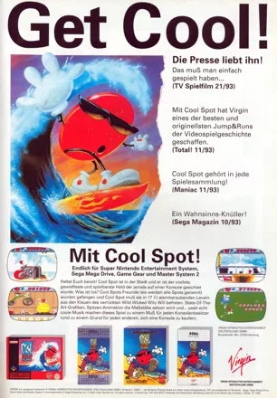 Cool Spot Magazine Advertisement