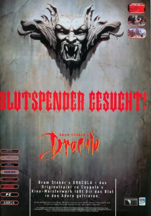 Bram Stoker's Dracula Magazine Advertisement
