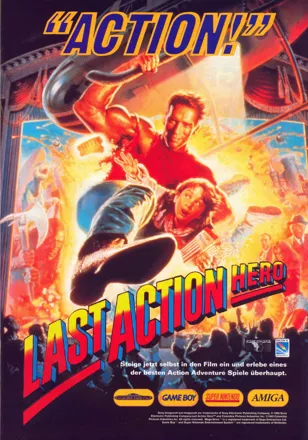 Last Action Hero Magazine Advertisement
