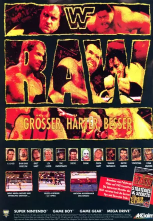 WWF Raw Magazine Advertisement