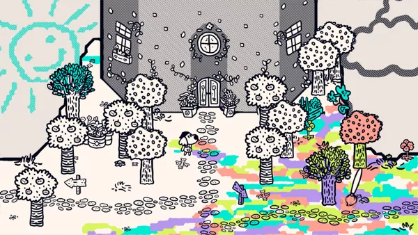 Chicory: A Colorful Tale Screenshot