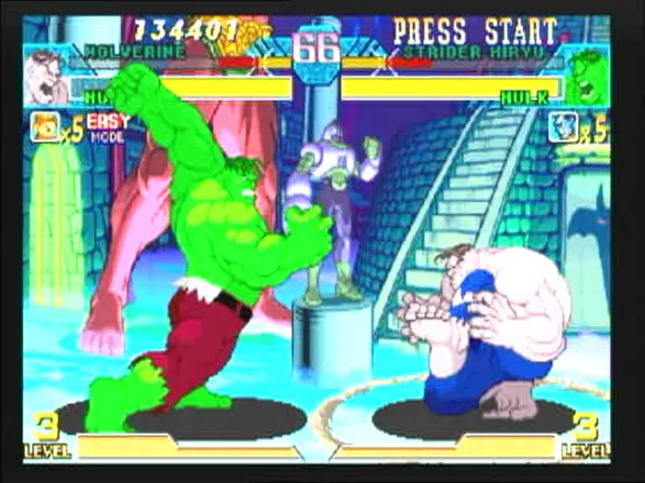 Marvel vs. Capcom: Clash of Super Heroes Screenshot