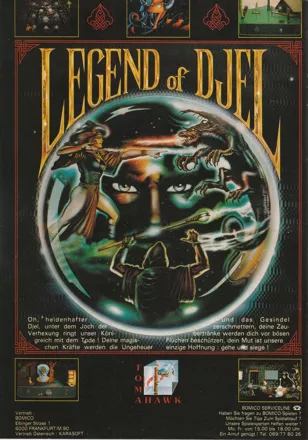 Legend of Djel Magazine Advertisement