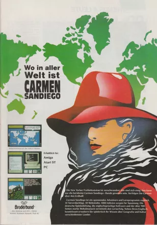 Where in the World is Carmen Sandiego? (Enhanced) Magazine Advertisement