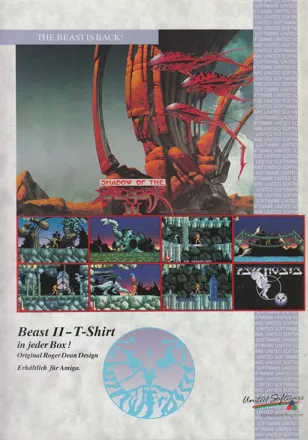 Shadow of the Beast II Magazine Advertisement