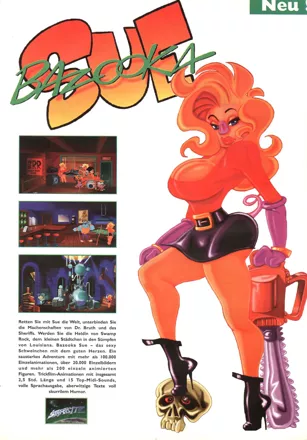 Bazooka Sue Magazine Advertisement