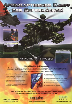 Enemy Engaged: Apache/Havoc Magazine Advertisement