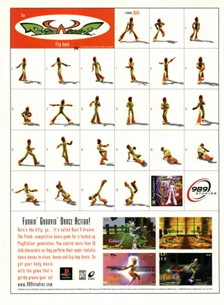 Bust A Groove Magazine Advertisement