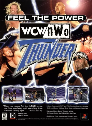 WCW/NWO Thunder Magazine Advertisement